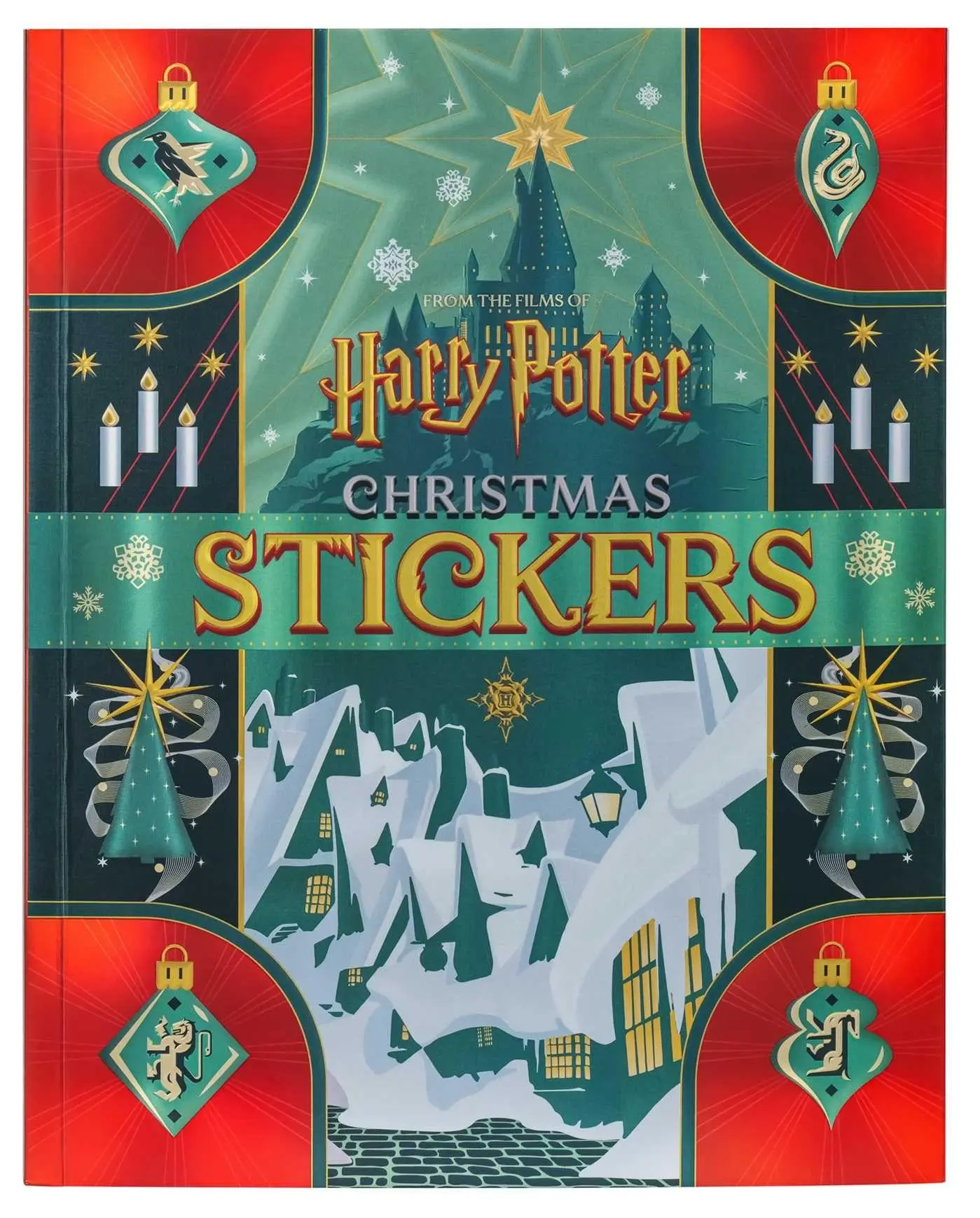 Cover: 9781667213248 | Harry Potter Christmas Stickers - Sticker Book for Teens and...