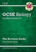 Cover: 9781789083248 | GCSE Biology AQA Revision Guide - Foundation includes Online...