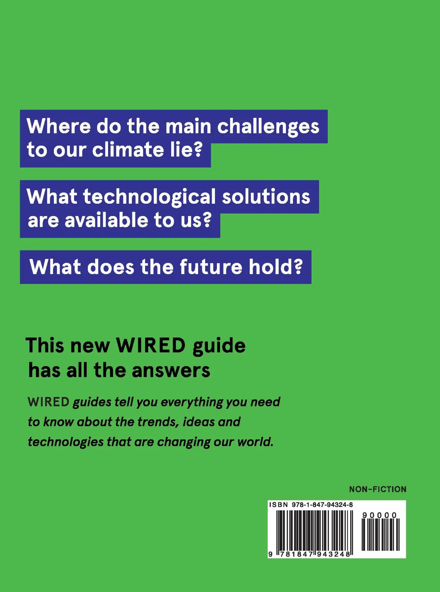 Rückseite: 9781847943248 | Climate Change (WIRED guides) | How We Can Get to Carbon Zero | Buch