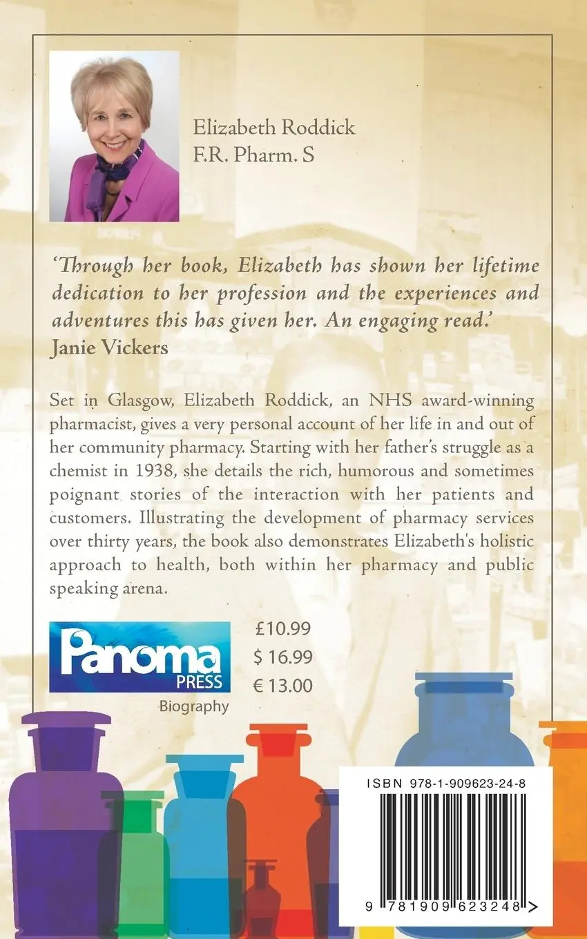 Rückseite: 9781909623248 | Call the Pharmacist | Elizabeth Roddick | Taschenbuch | Englisch