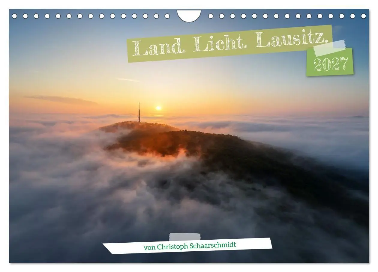 Cover: 9783516843248 | Land. Licht. Lausitz. (Wandkalender 2027 DIN A4 quer), CALVENDO...
