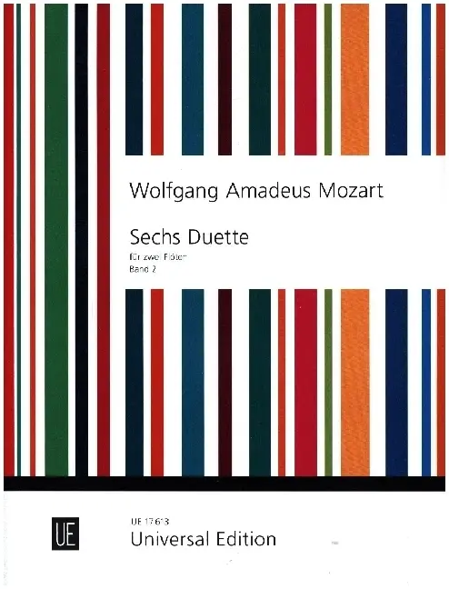 Cover: 9783702413248 | 6 Duette. Bd.2 | Band 2: Duette 4-6. Band 2. Solostimme. | Vester