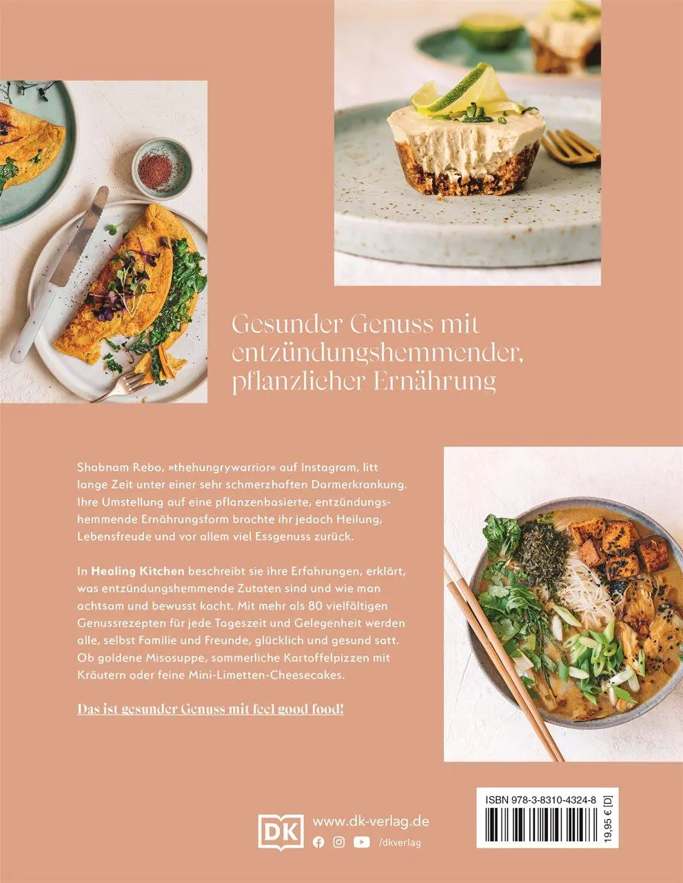 Rückseite: 9783831043248 | Healing Kitchen - gesund mit anti-entzündlicher Ernährung | Rebo