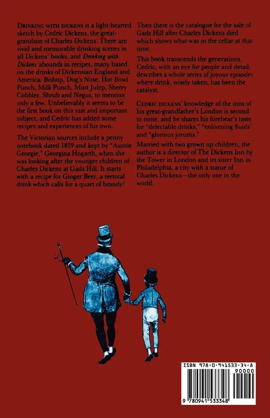 Rückseite: 9780941533348 | Drinking with Dickens | Cedric Dickens | Taschenbuch | Englisch | 1998