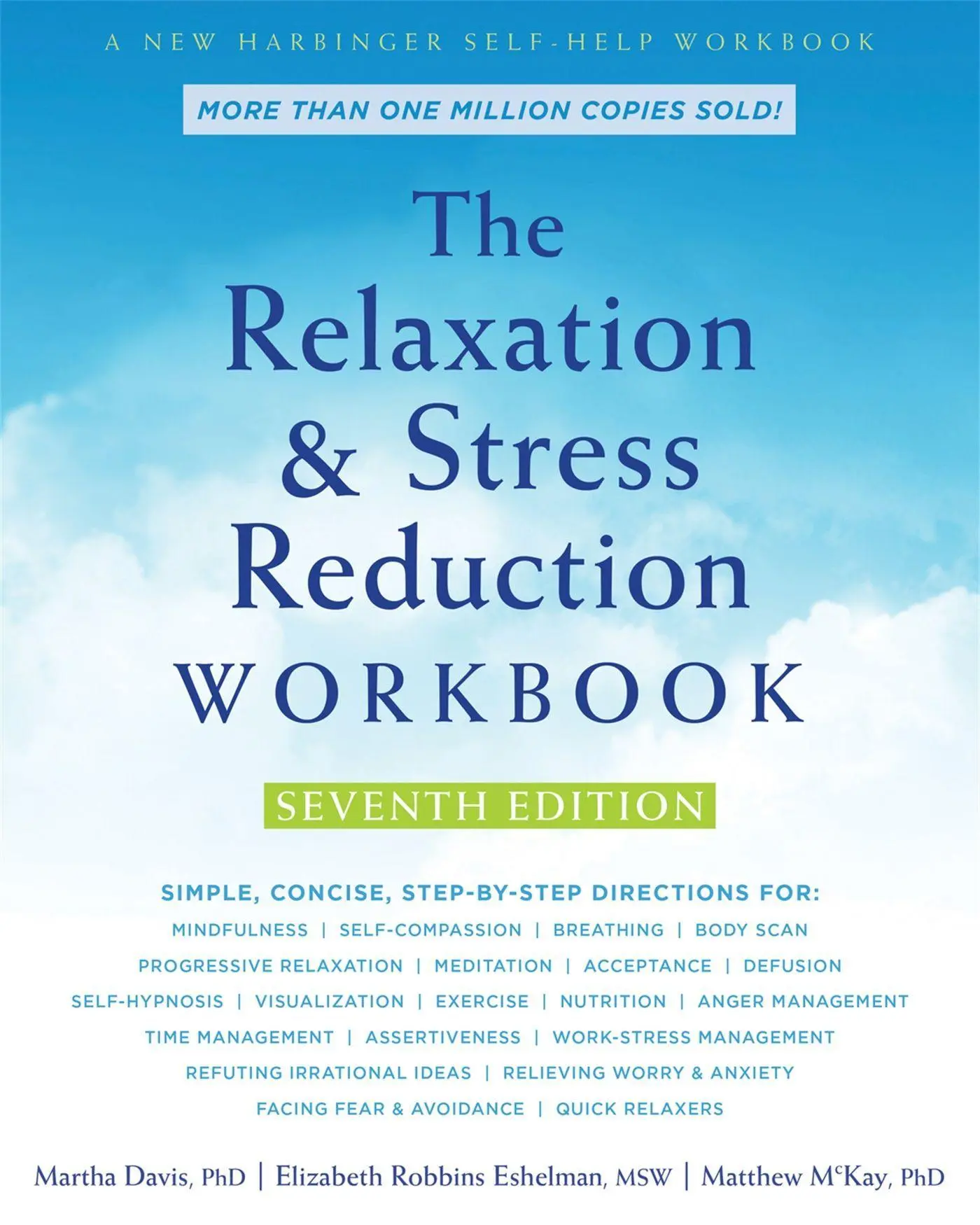 Cover: 9781684033348 | The Relaxation and Stress Reduction Workbook | Martha Davis (u. a.)