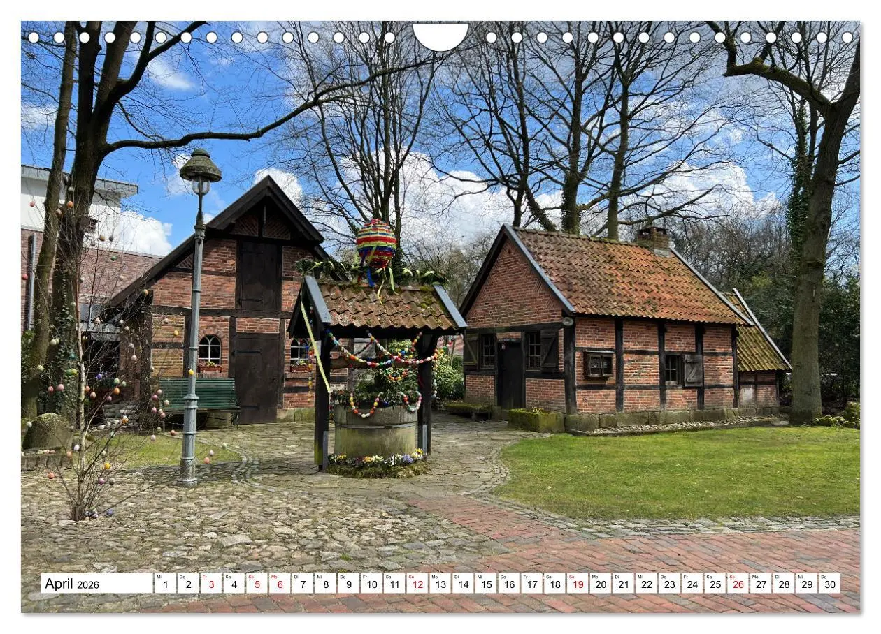 Bild: 9783457363348 | Lingen Ems (Wandkalender 2026 DIN A4 quer), CALVENDO Monatskalender