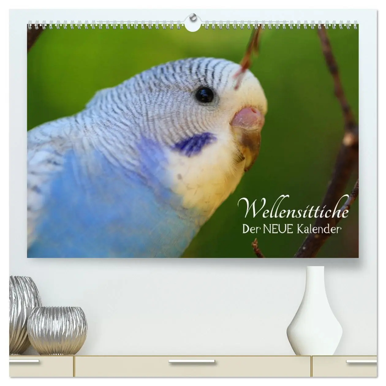 Cover: 9783457743348 | Wellensittiche - der NEUE Kalender (hochwertiger Premium...