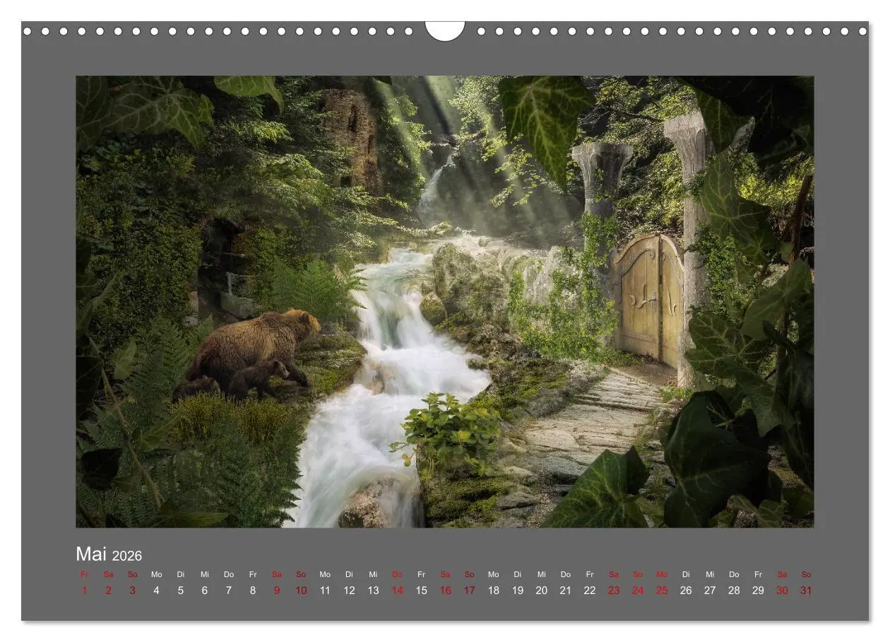 Bild: 9783457813348 | Waldgeheimnisse (Wandkalender 2026 DIN A3 quer), CALVENDO...