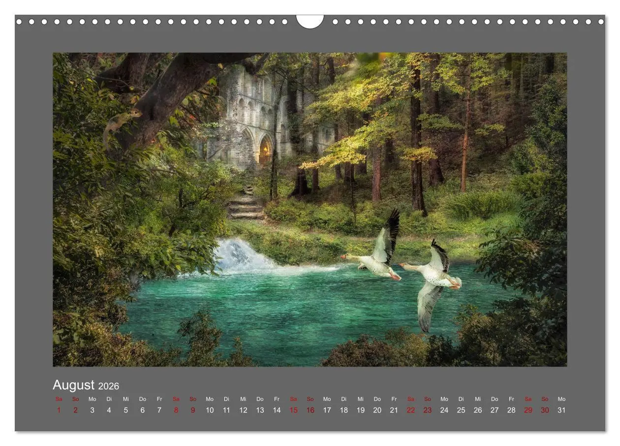 Bild: 9783457813348 | Waldgeheimnisse (Wandkalender 2026 DIN A3 quer), CALVENDO...