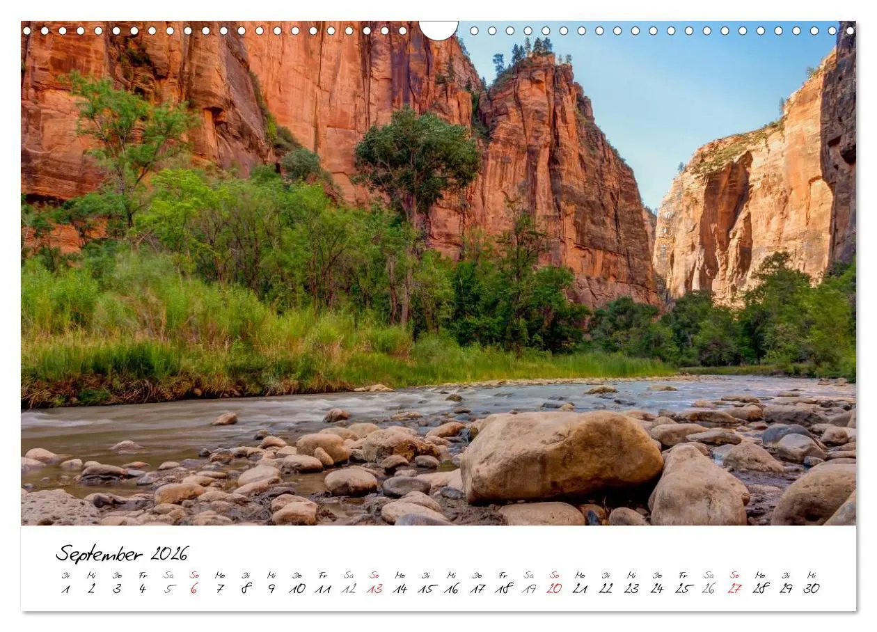 Bild: 9783457983348 | National-Parks der USA (Wandkalender 2026 DIN A3 quer), CALVENDO...