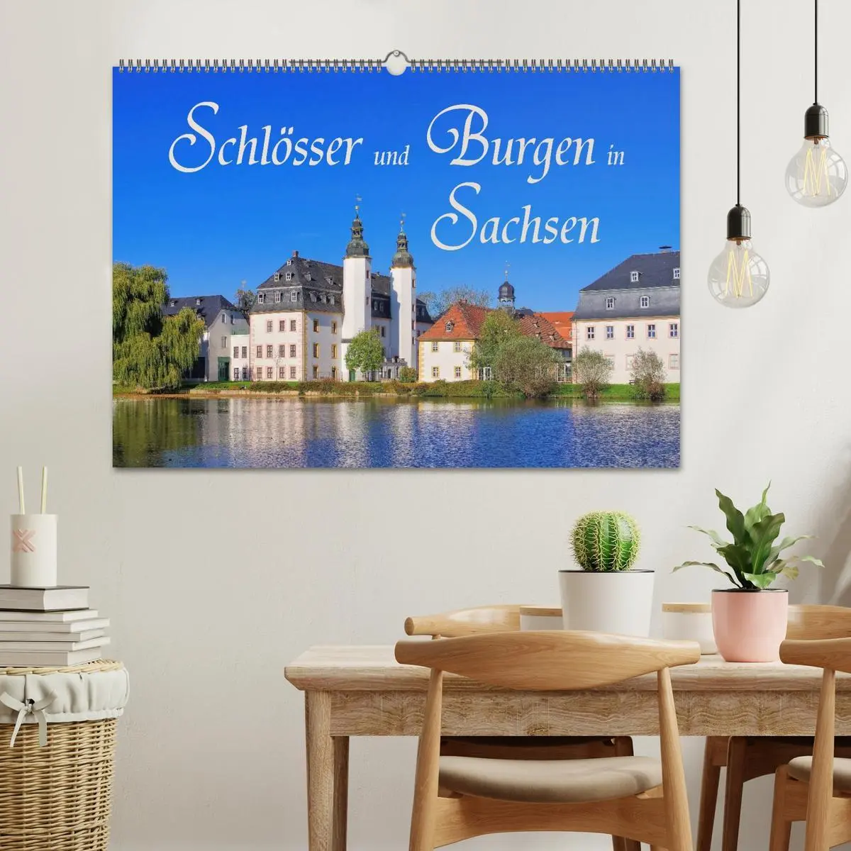 Bild: 9783516073348 | Schlösser und Burgen in Sachsen (Wandkalender 2026 DIN A2 quer),...