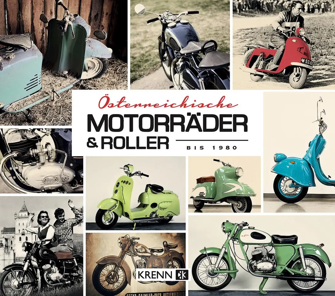 Cover: 9783990053348 | Österreichische Motorräder &amp; Roller bis 1980 | Hubert Krenn | Buch