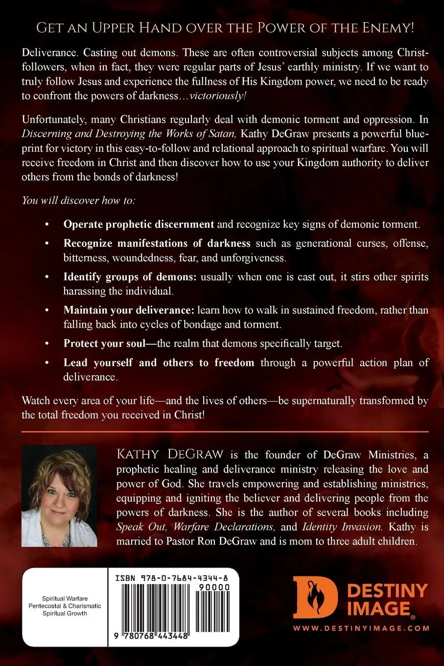 Rückseite: 9780768443448 | Discerning and Destroying the Works of Satan | Kathy Degraw | Buch