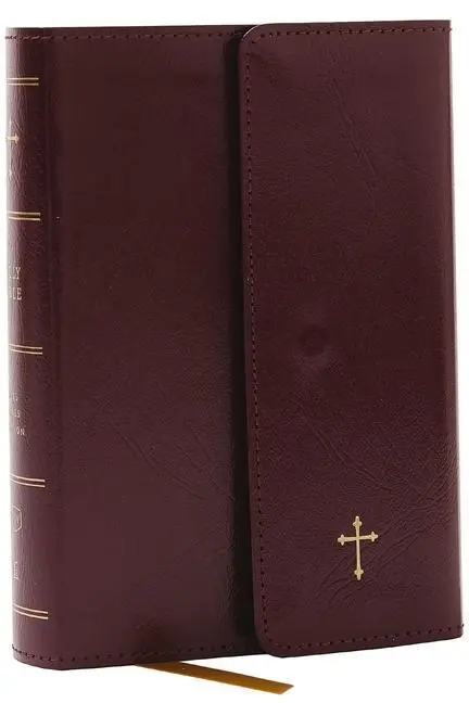 Cover: 9781400333448 | KJV Holy Bible: Compact with 43,000 Cross References, Burgundy...