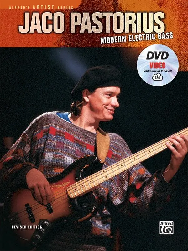 Cover: 9781470633448 | Jaco Pastorius -- Modern Electric Bass | Book, DVD &amp; Online Video