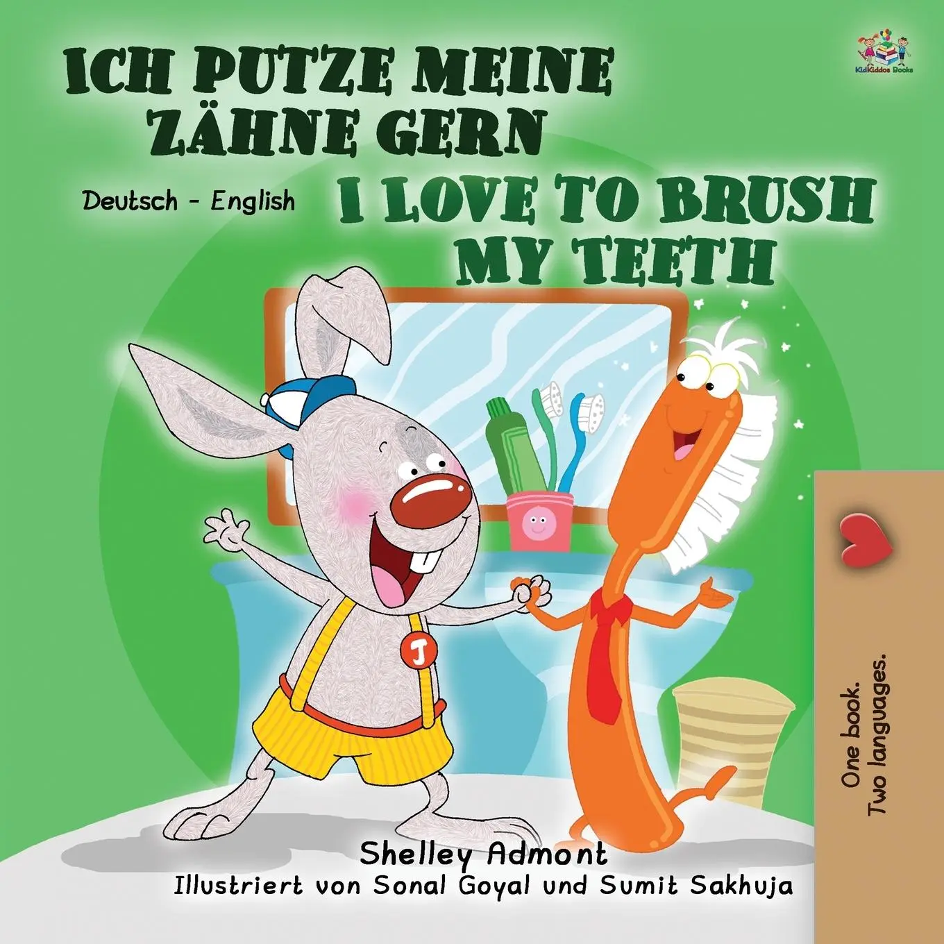 Cover: 9781525933448 | I Love to Brush My Teeth (German English Bilingual Book for Children)