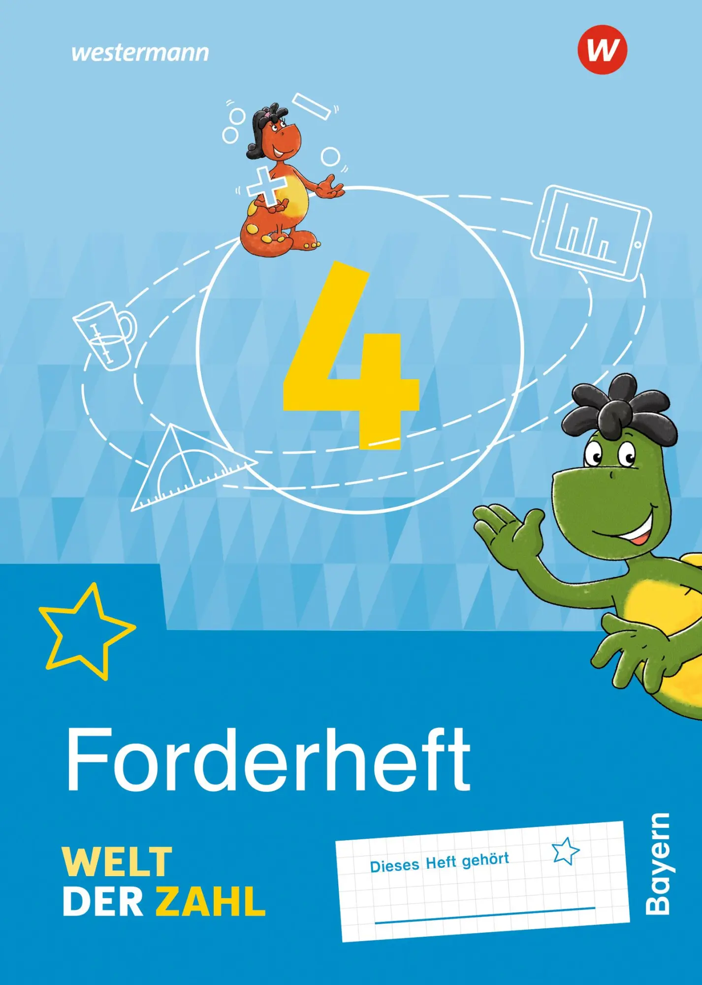 Cover: 9783141063448 | Welt der Zahl 4. Forderheft. Für Bayern | Forderheft 4 | Bundle | 2025