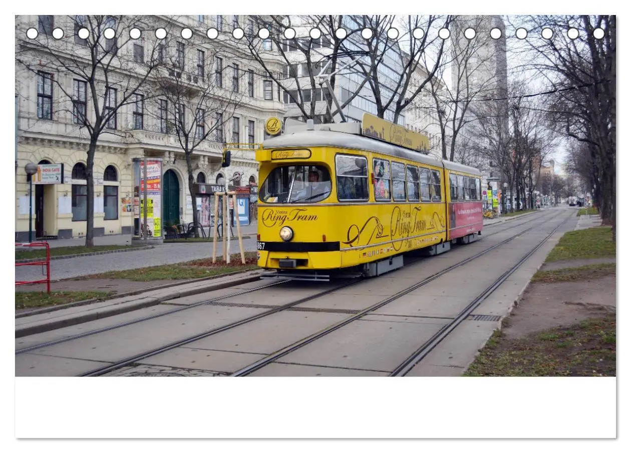 Bild: 9783435333448 | Mit der Bim durch Wien - Die Wiener Straßenbahn (Tischkalender 2025...