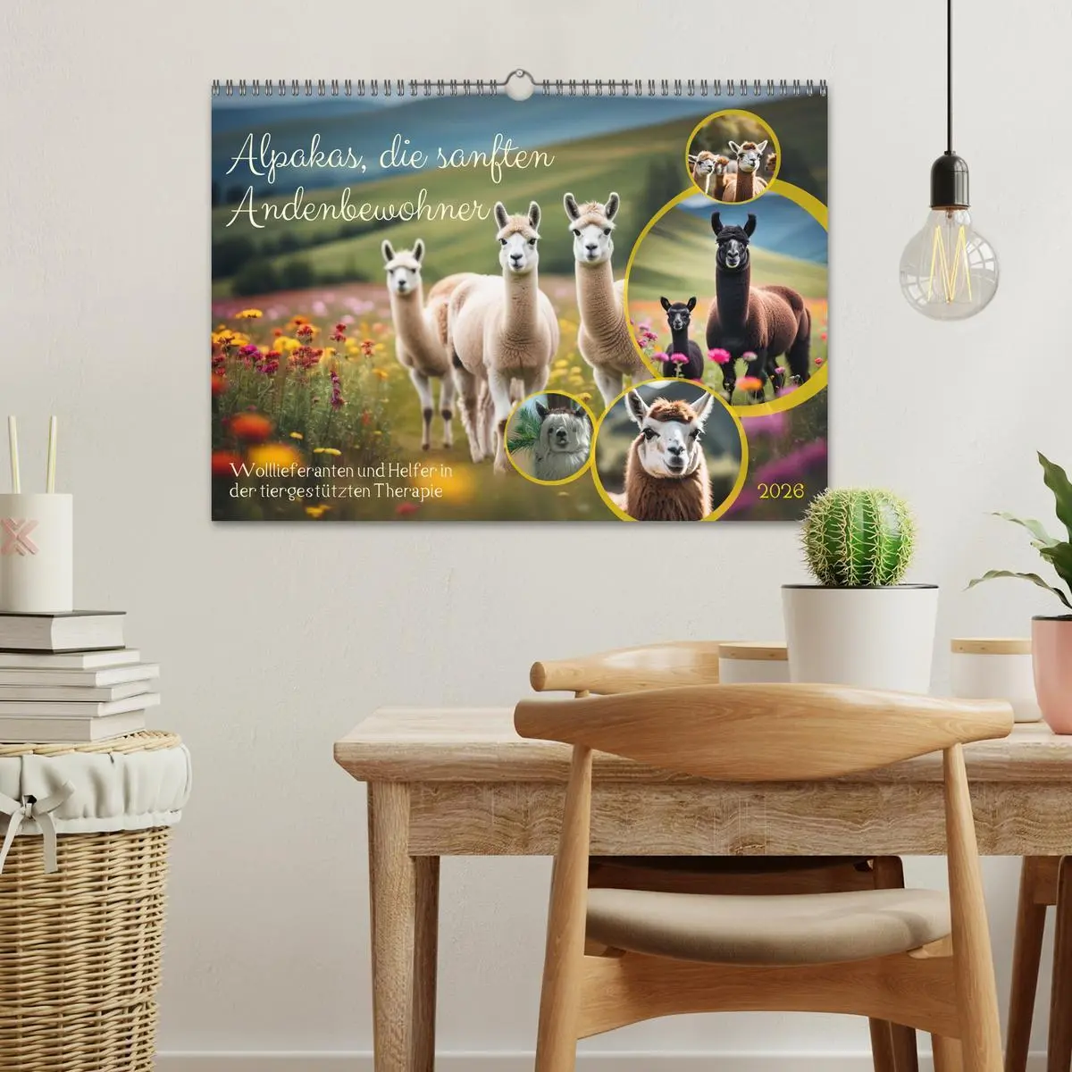 Bild: 9783457353448 | Alpakas, die sanften Andenbewohner (Wandkalender 2026 DIN A3 quer),...