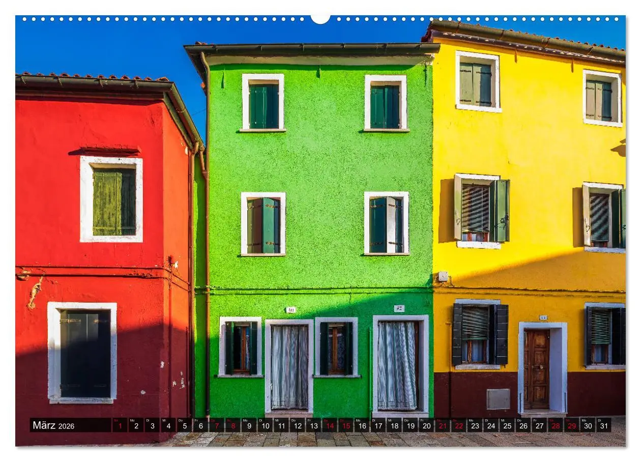 Bild: 9783457663448 | Burano - Die Insel der bunten Häuser (hochwertiger Premium...