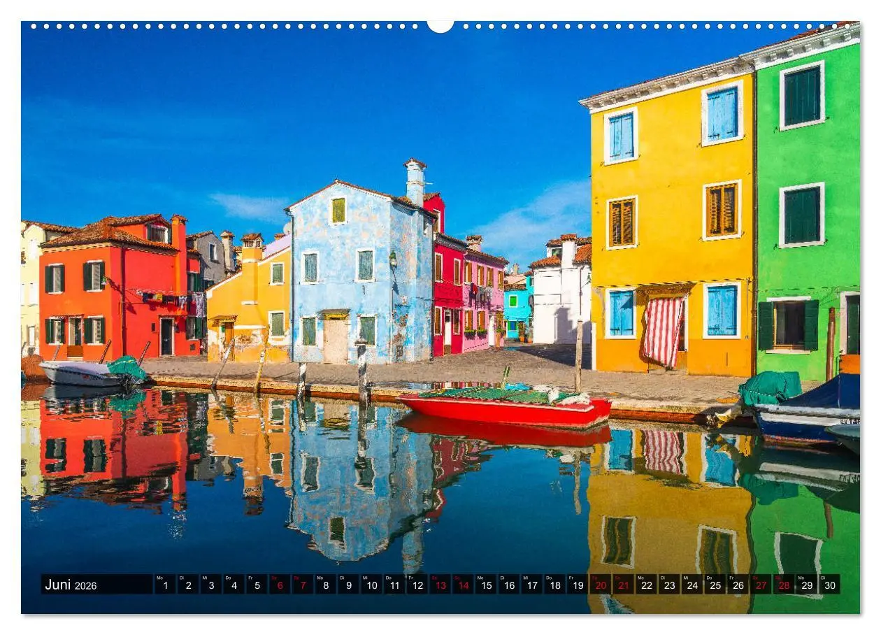 Bild: 9783457663448 | Burano - Die Insel der bunten Häuser (hochwertiger Premium...