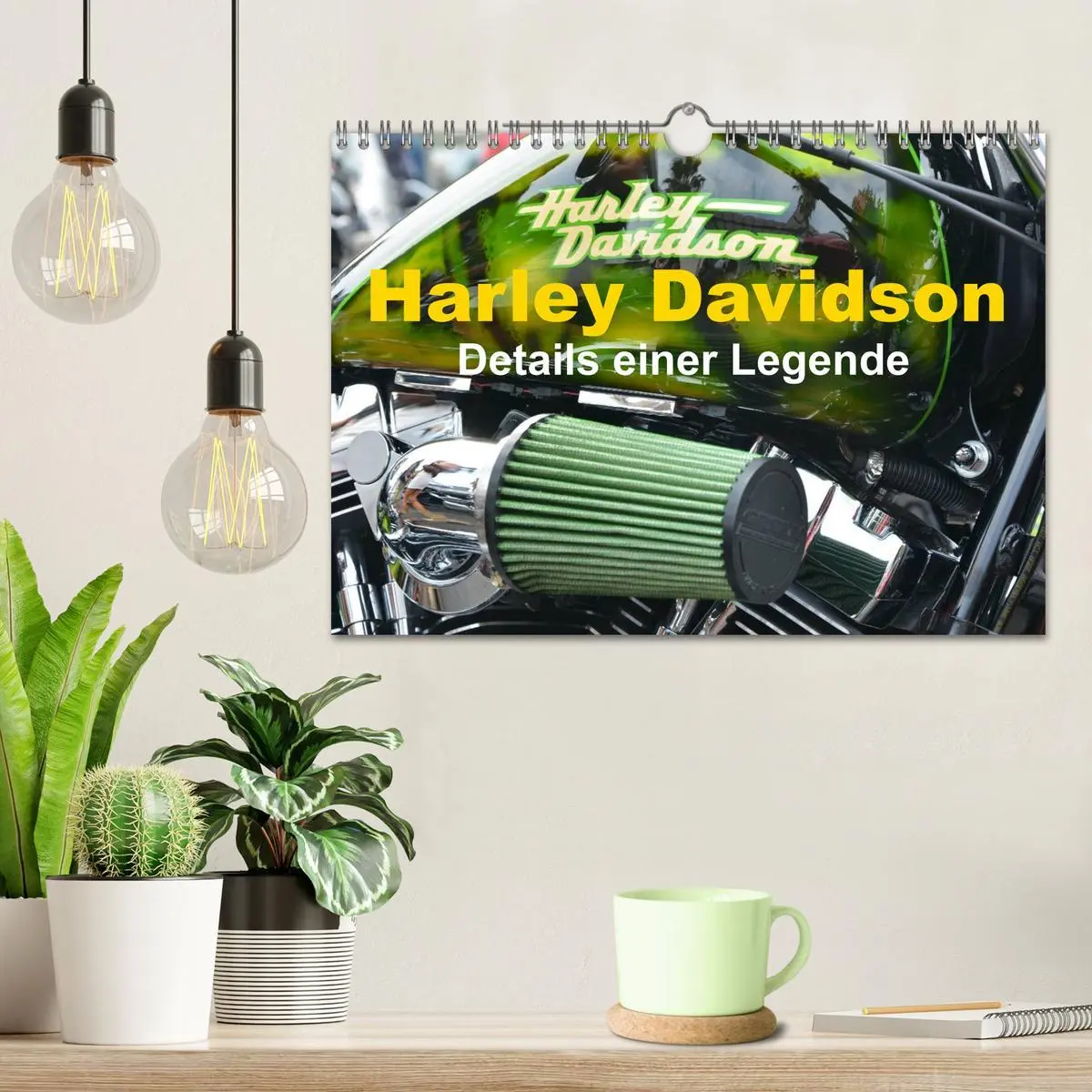 Bild: 9783457973448 | Harley Davidson - Details einer Legende (Wandkalender 2026 DIN A4...