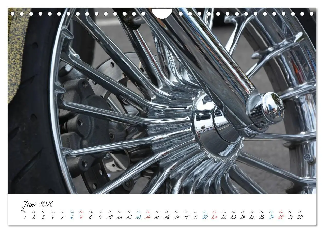 Bild: 9783457973448 | Harley Davidson - Details einer Legende (Wandkalender 2026 DIN A4...
