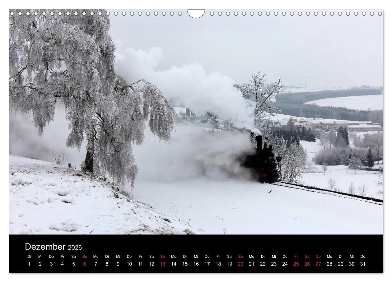 Bild: 9783516203448 | Dampfbahnromantik auf schmaler Spur (Wandkalender 2026 DIN A3...