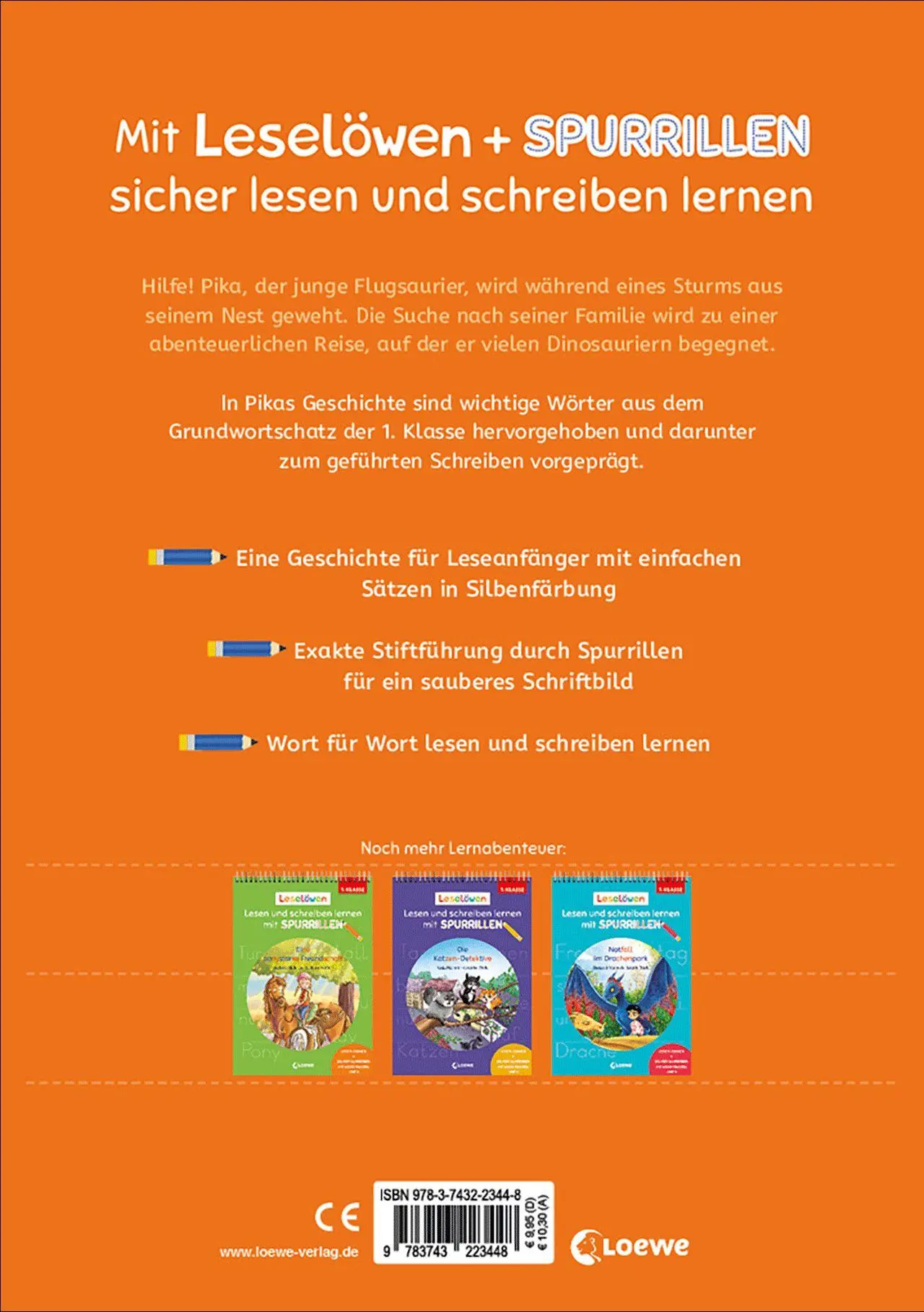 Bild: 9783743223448 | Leselöwen - Lesen und schreiben lernen mit Spurrillen - Abenteuer...