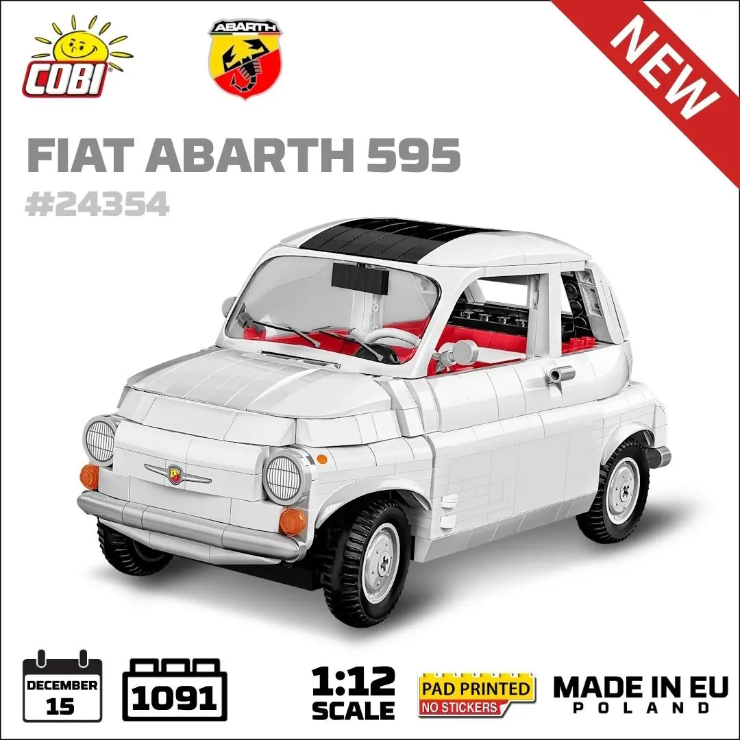 Cover: 5902251243548 | COBI Cars 24354 - Fiat 595 Abarth 1091 Klemmbausteine | Fiat | 2024