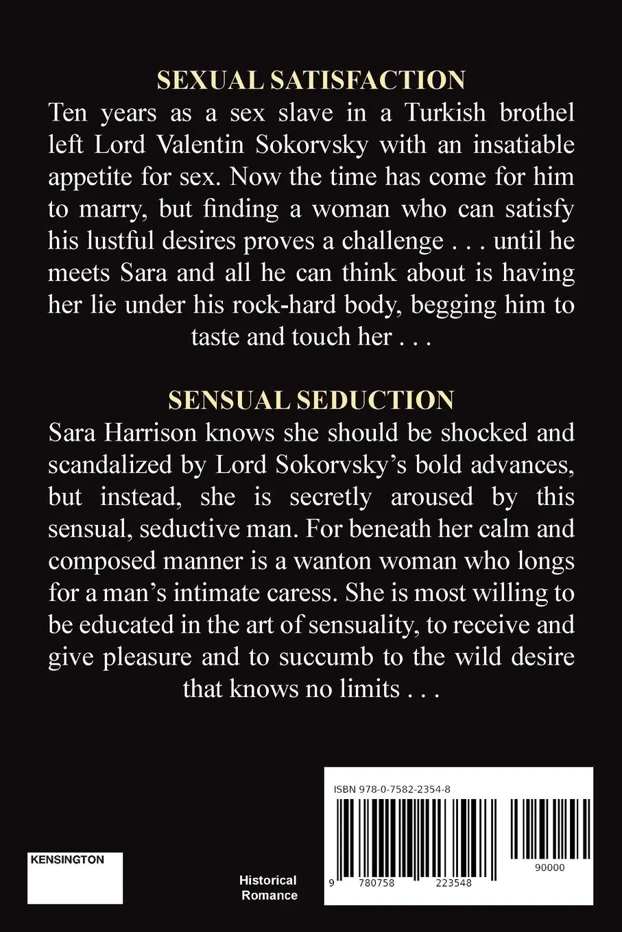Rückseite: 9780758223548 | Simply Sexual | Kate Pearce | Taschenbuch | Kartoniert / Broschiert