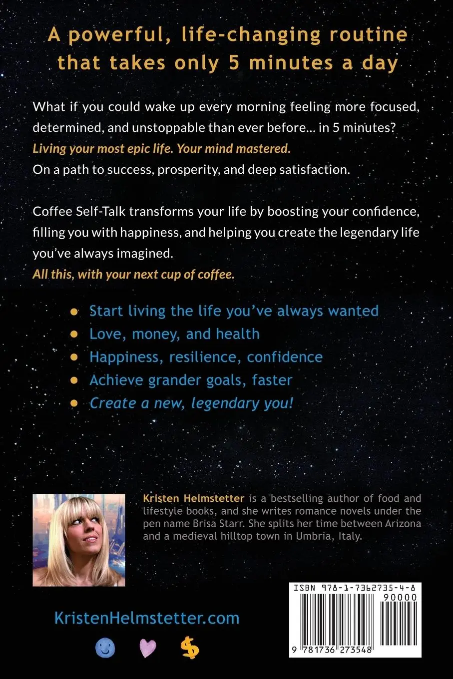 Rückseite: 9781736273548 | Coffee Self-Talk for Dudes: 5 Minutes a Day to Start Living Your...