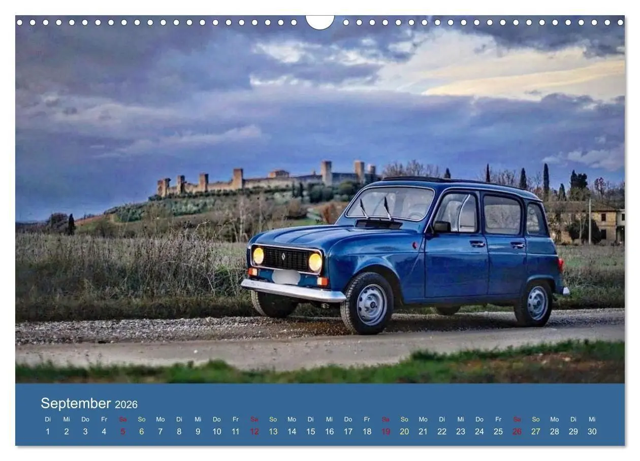 Bild: 9783516673548 | Kultauto aus Frankreich - Renault 4 (Wandkalender 2026 DIN A3...
