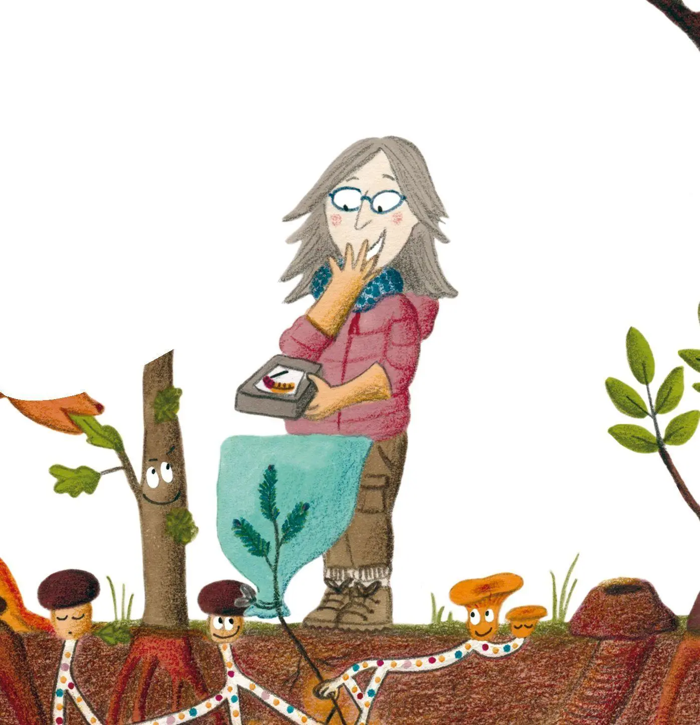 Bild: 9783702243548 | Der Wald - unser grünes Zuhause | Sara Fernández | Buch | 100 S.