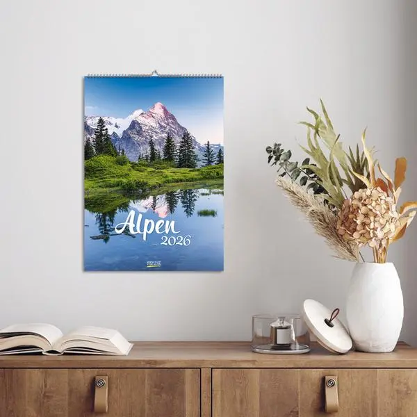 Bild: 9783731883548 | Alpen 2026 | Wandkalender mit Fotos von den Alpen. Format 30 x 42 cm.