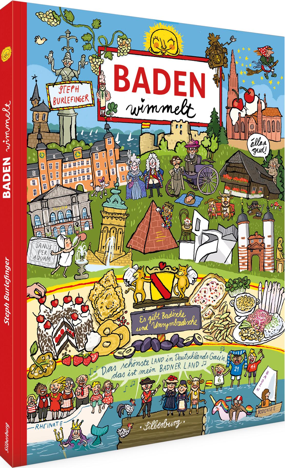 Cover: 9783842523548 | Baden wimmelt | Steph Burlefinger | Buch | 16 S. | Deutsch | 2022