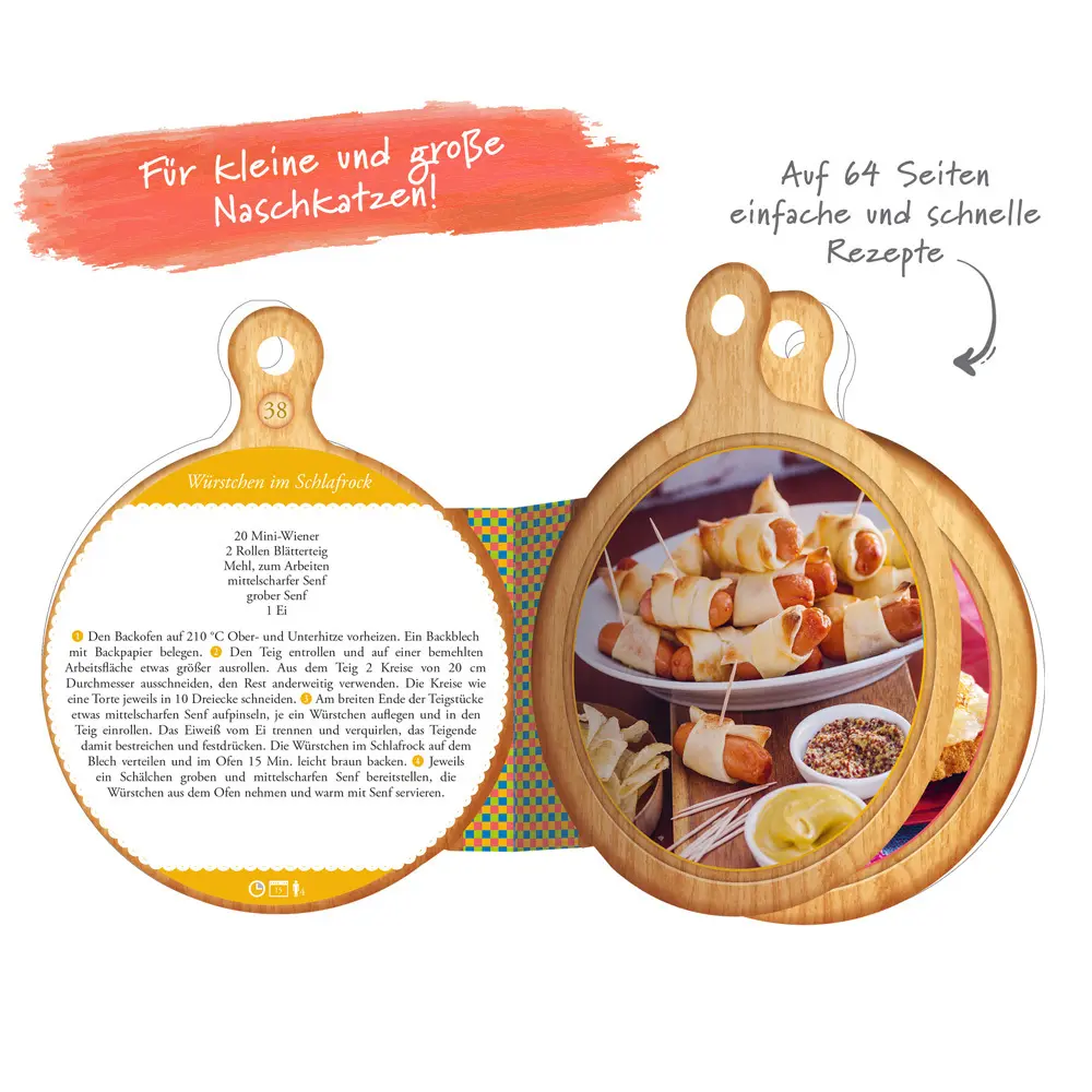 Bild: 9783965523548 | Trötsch Kochen für Kinder Kochbuch | Stanzbuch Rezeptbrettchen | Co.KG Bild: 9783965523548 | Trötsch Kochen für Kinder Kochbuch | Stanzbuch Rezeptbrettchen | Co.KG