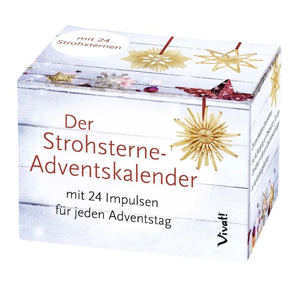 Cover: 4260653743648 | Der Strohsterne-Adventskalender | Kalender | St. Benno