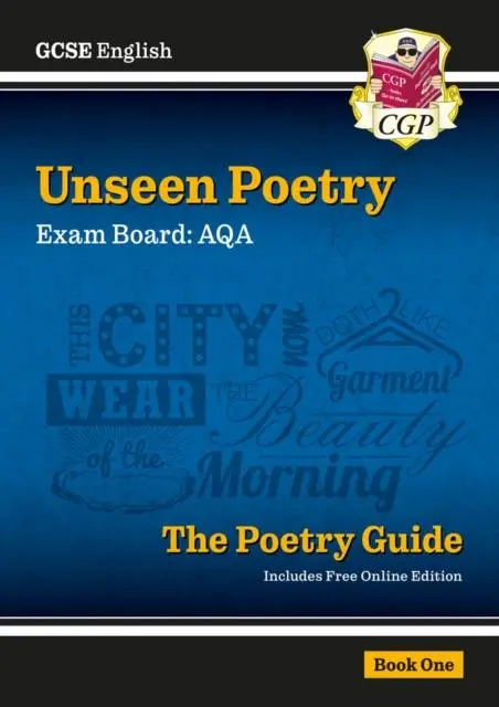 Cover: 9781782943648 | GCSE English AQA Unseen Poetry Guide - Book 1 includes Online Edition