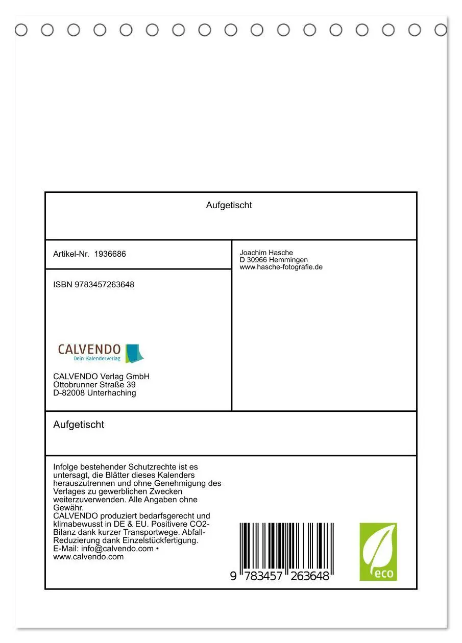 Bild: 9783457263648 | Aufgetischt (Tischkalender 2026 DIN A5 hoch), CALVENDO Monatskalender