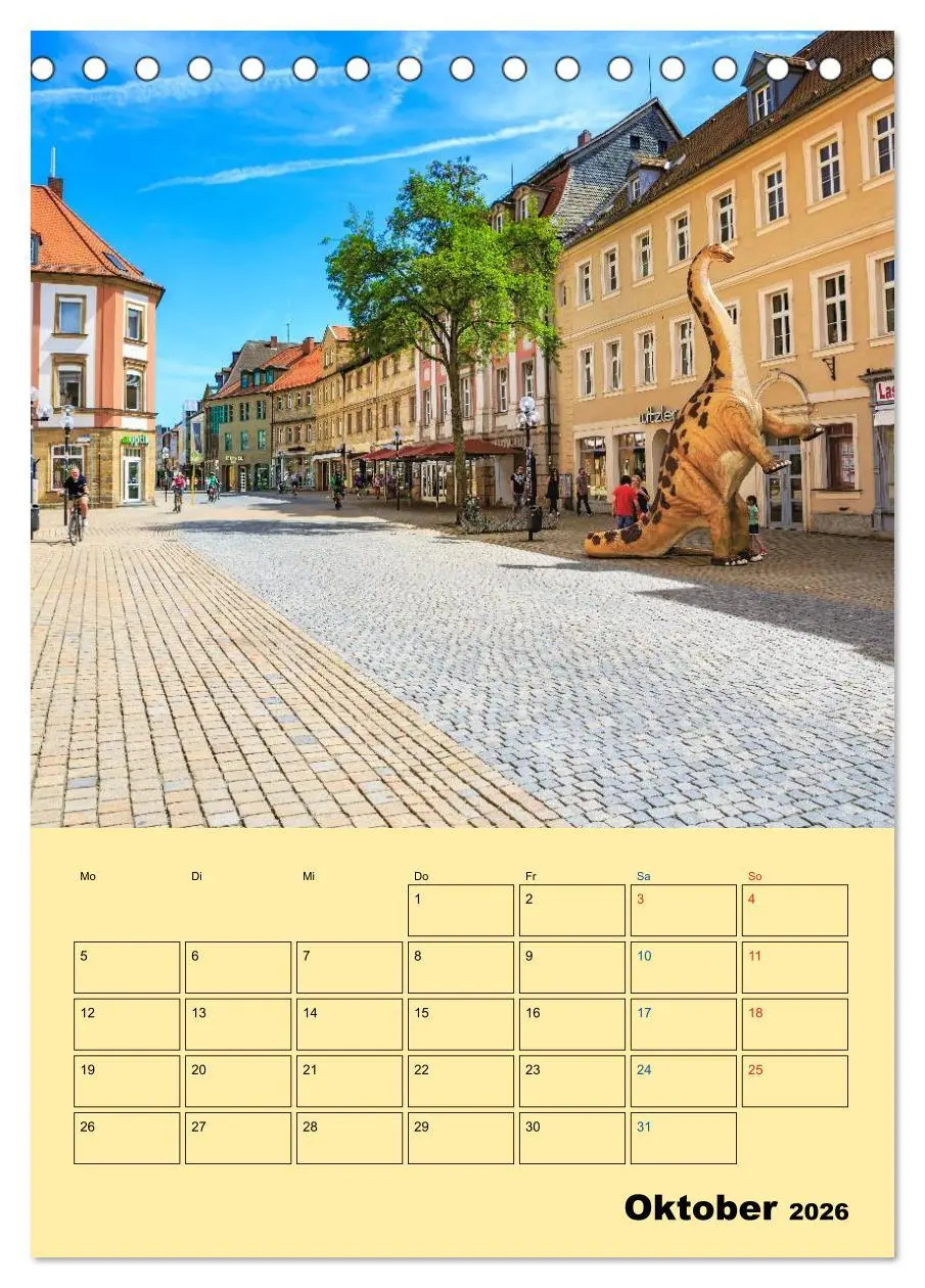 Bild: 9783516423648 | Bayreuth - die oberfränkische Hauptstadt (Tischkalender 2026 DIN A5...