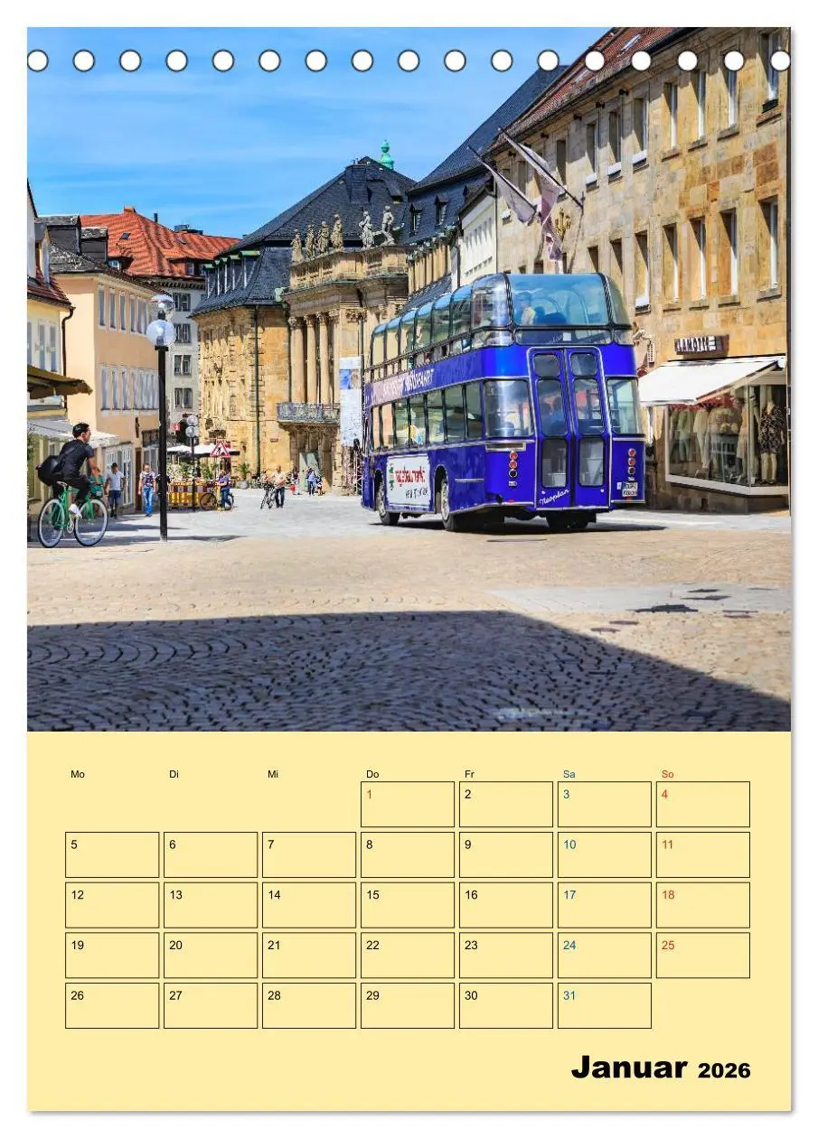 Bild: 9783516423648 | Bayreuth - die oberfränkische Hauptstadt (Tischkalender 2026 DIN A5...