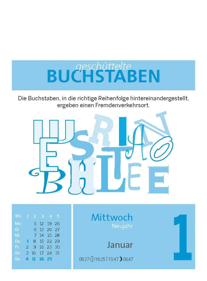 Bild: 9783517103648 | Gehirnjogging 2026 - 313 knifflige Denksporträtsel fürs tägliche...