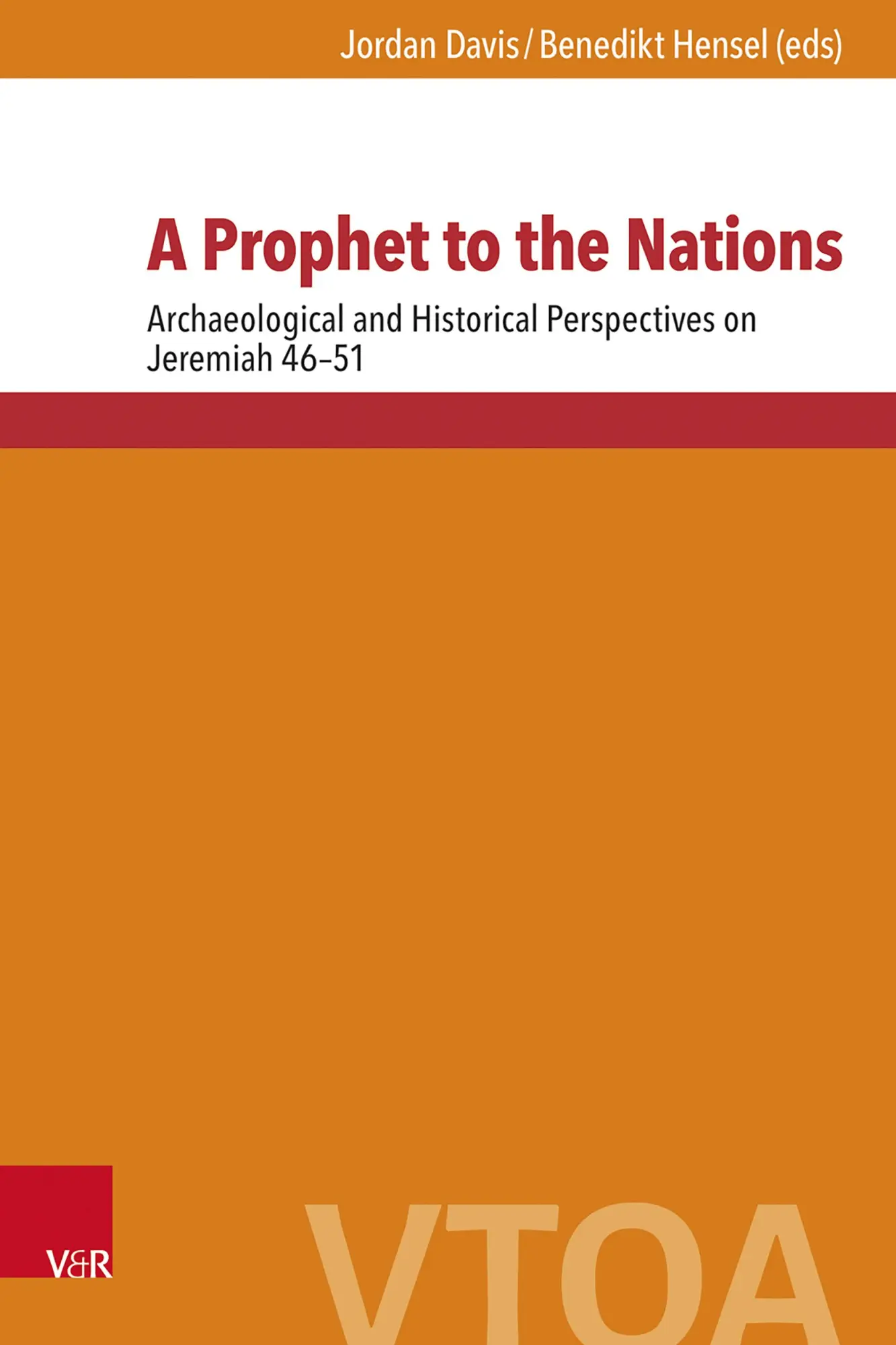 Cover: 9783525573648 | A Prophet to the Nations | Jordan Davis (u. a.) | Buch | XII | 2025
