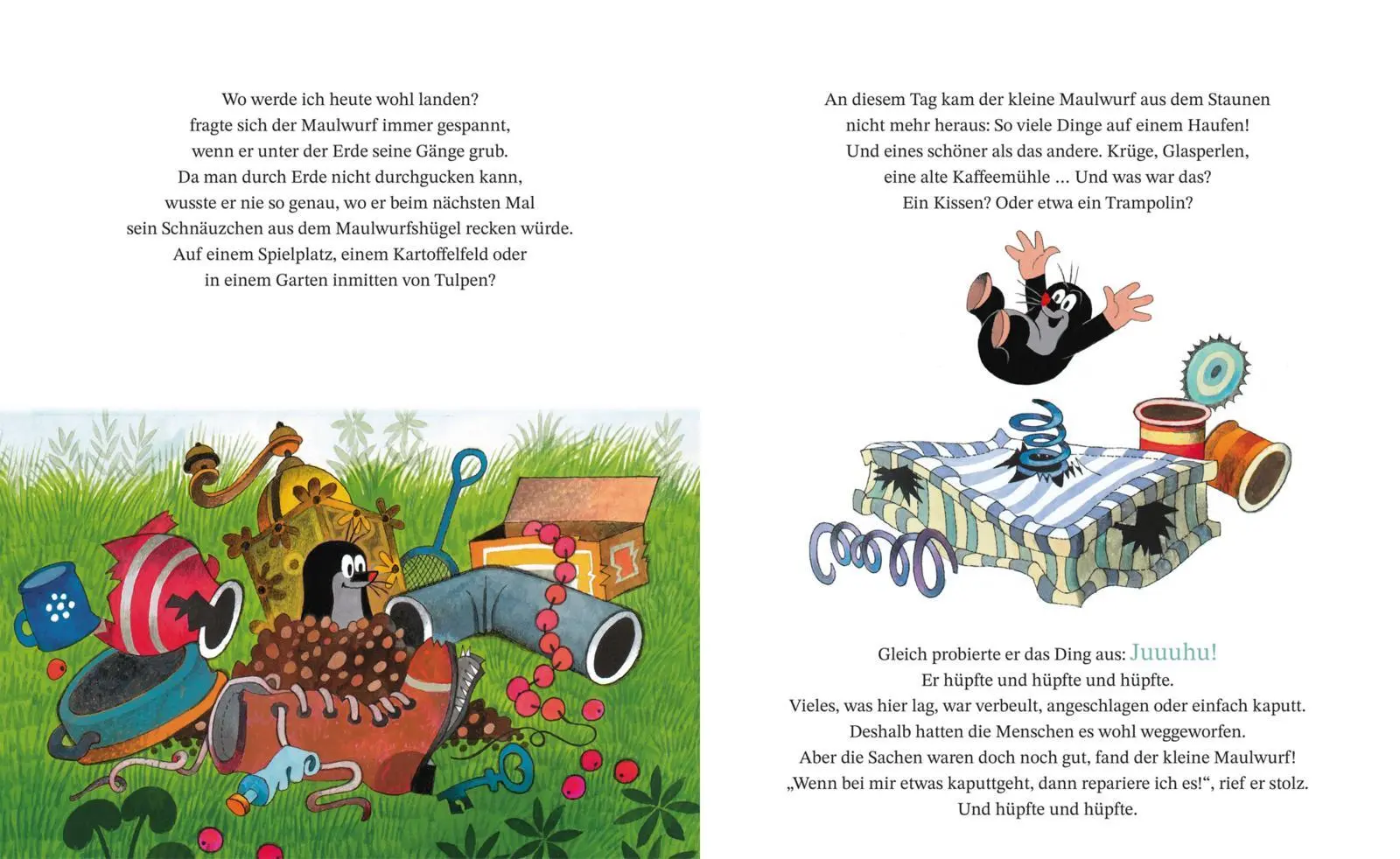 Bild: 9783551523648 | Der kleine Maulwurf und der Regenschirm | Zdenek Miler (u. a.) | Buch