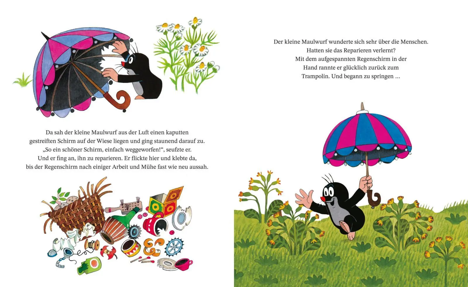 Bild: 9783551523648 | Der kleine Maulwurf und der Regenschirm | Zdenek Miler (u. a.) | Buch