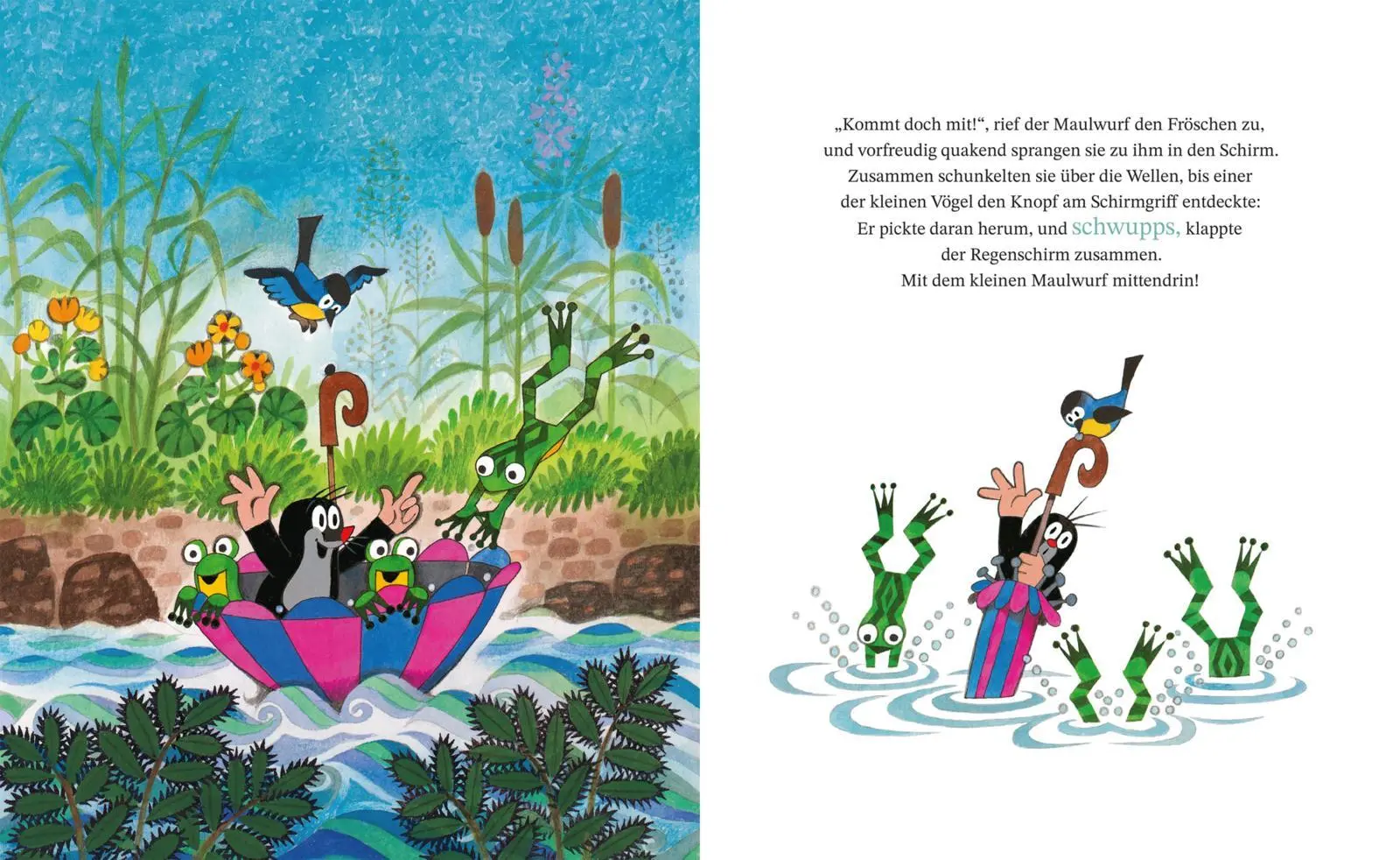 Bild: 9783551523648 | Der kleine Maulwurf und der Regenschirm | Zdenek Miler (u. a.) | Buch