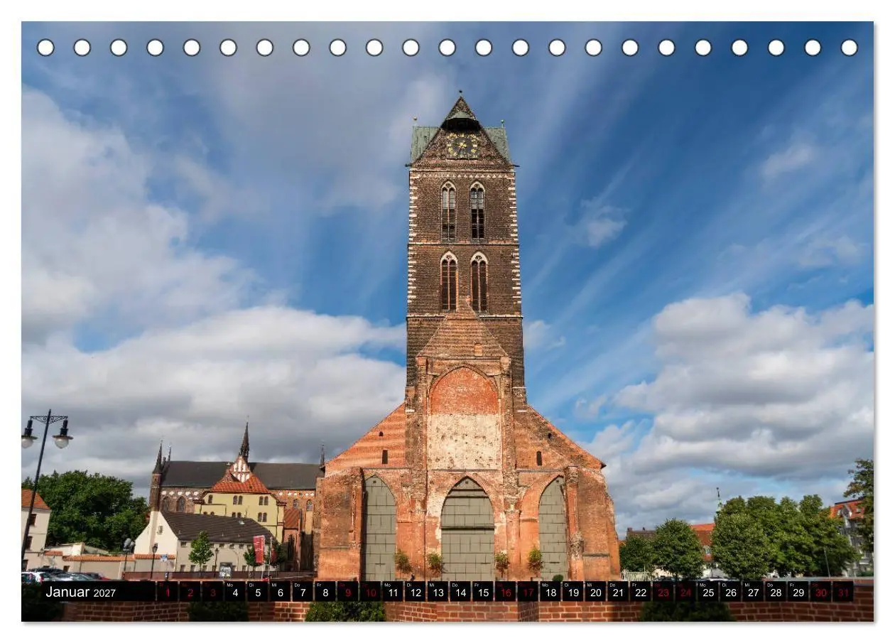 Bild: 9783569823648 | Hansestadt Wismar (Tischkalender 2027 DIN A5 quer), CALVENDO...