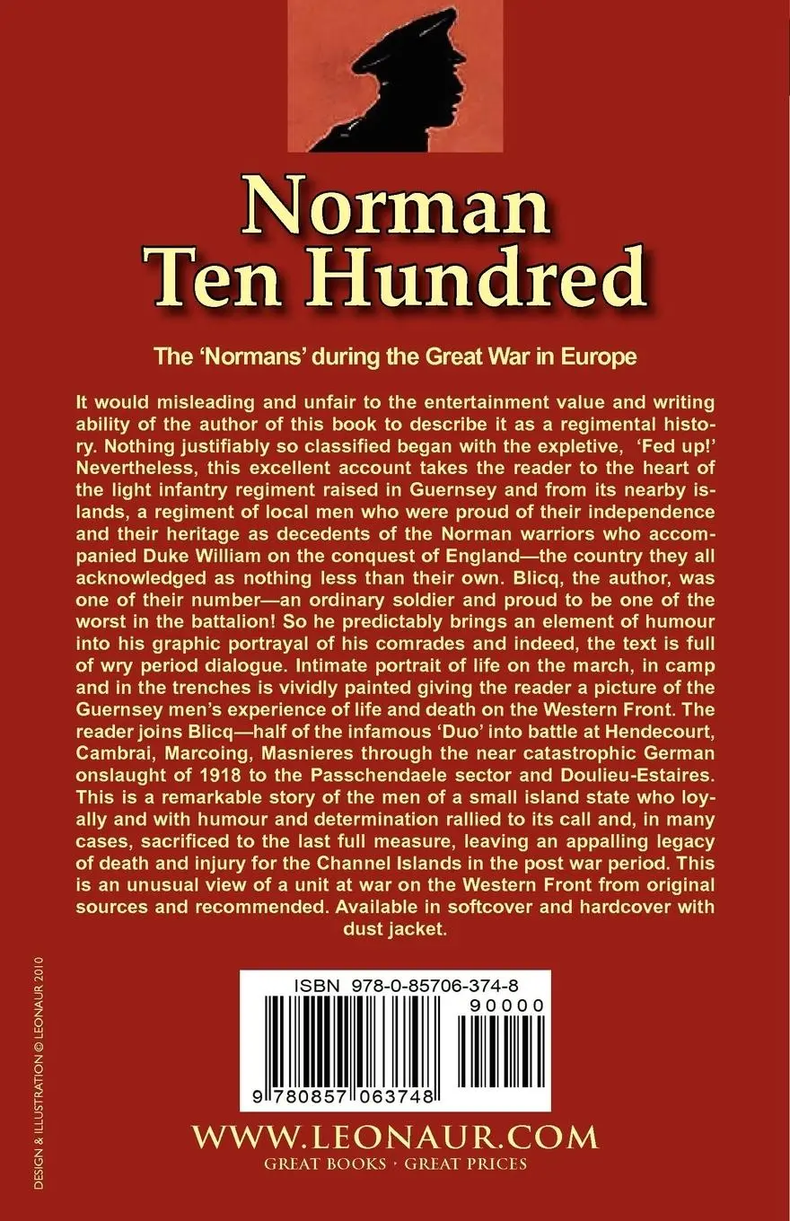 Rückseite: 9780857063748 | Norman Ten Hundred | A. Stanley Blicq | Taschenbuch | Englisch | 2010