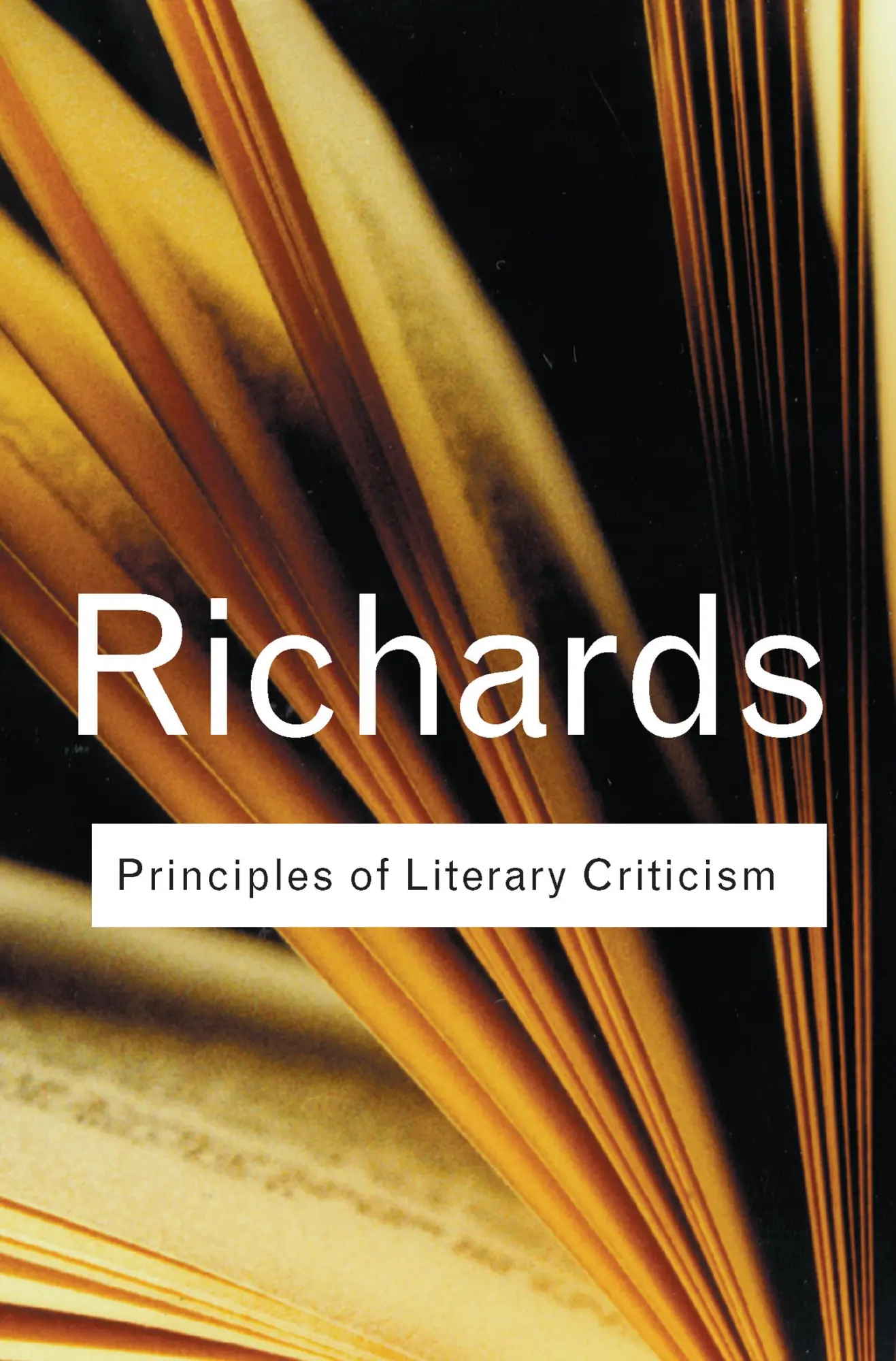 Cover: 9781138123748 | Principles of Literary Criticism | I. A. Richards | Taschenbuch | 2001